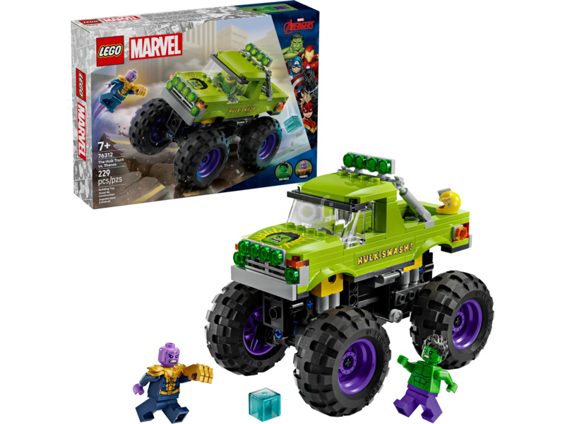 LEGO Marvel - Hulkův truck vs. Thanos
