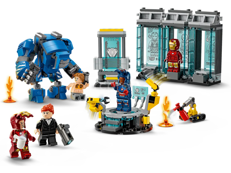 LEGO Marvel - Iron Man a jeho laboratoř: Síň brnění