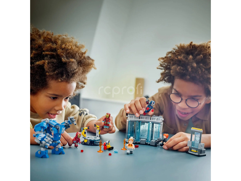 LEGO Marvel - Iron Man a jeho laboratoř: Síň brnění