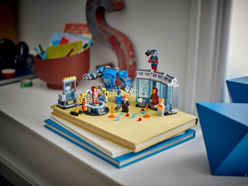 LEGO Marvel - Iron Man a jeho laboratoř: Síň brnění