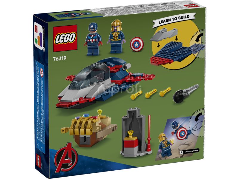 LEGO Marvel - Kapitán Amerika vs. Thanos