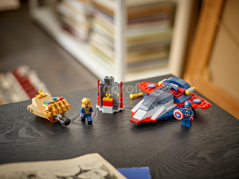 LEGO Marvel - Kapitán Amerika vs. Thanos