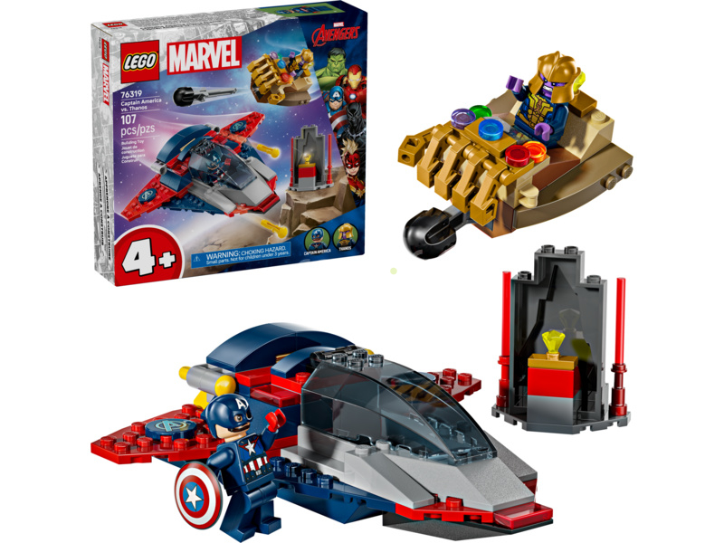 LEGO Marvel - Kapitán Amerika vs. Thanos