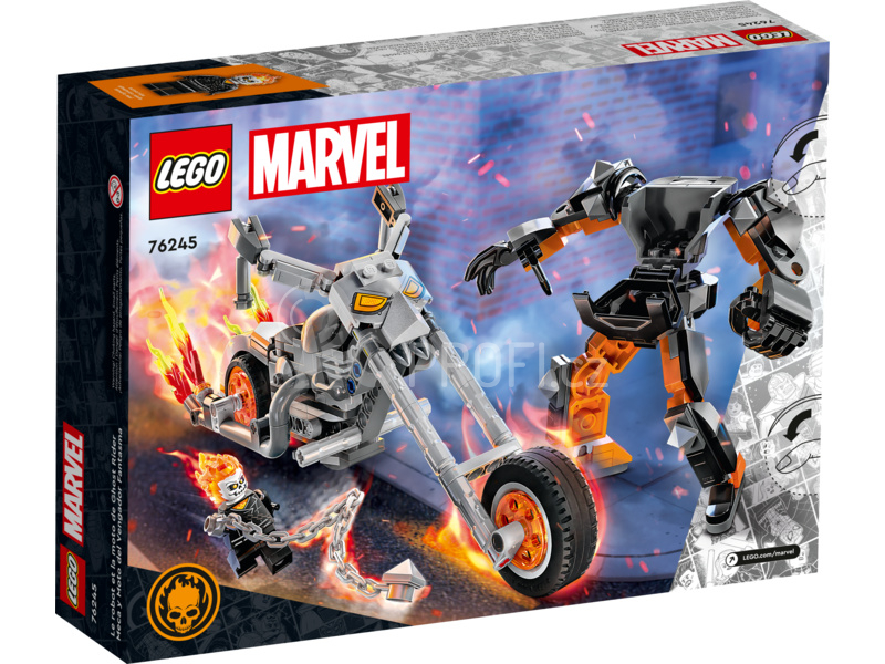 LEGO Marvel - Robotický oblek a motorka Ghost Ridera