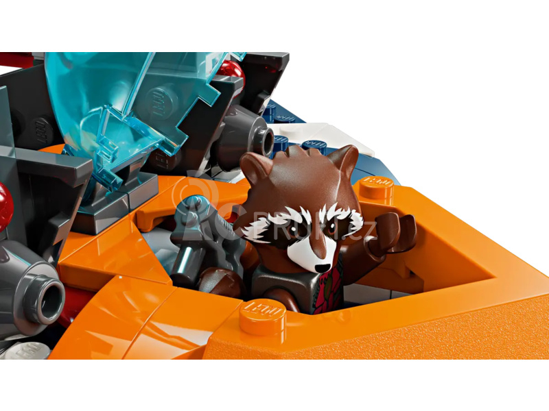 LEGO Marvel - Rocketův tryskáč Warbird vs. Ronan