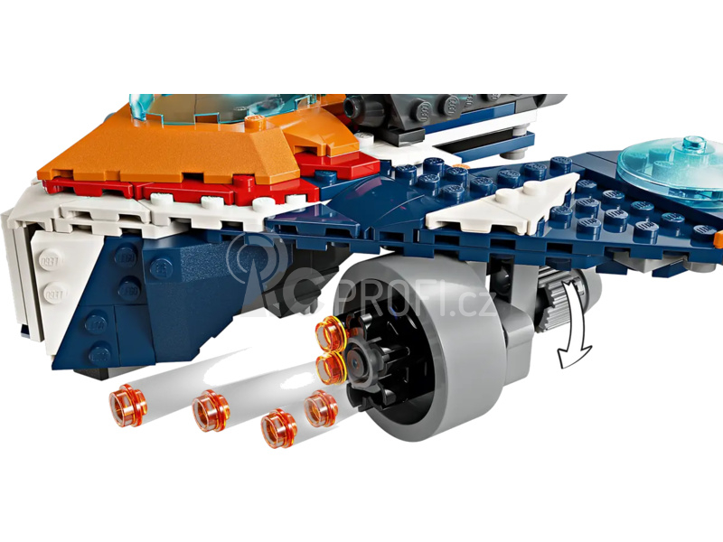 LEGO Marvel - Rocketův tryskáč Warbird vs. Ronan