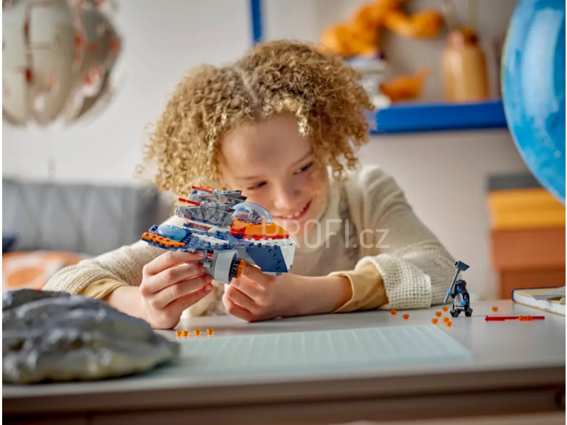 LEGO Marvel - Rocketův tryskáč Warbird vs. Ronan