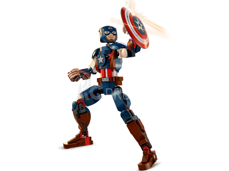 LEGO Marvel - Sestavitelná figurka: Captain America