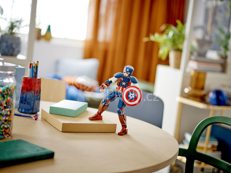LEGO Marvel - Sestavitelná figurka: Captain America