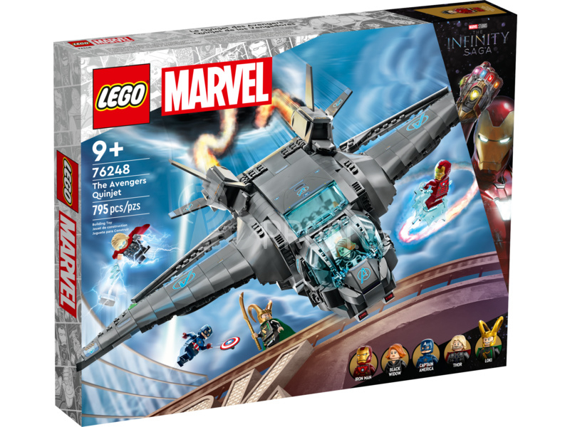 LEGO Marvel - Stíhačka Avengers Quinjet