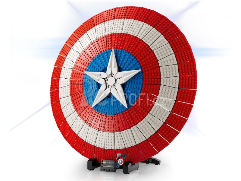 LEGO Marvel - Štít Kapitána Ameriky
