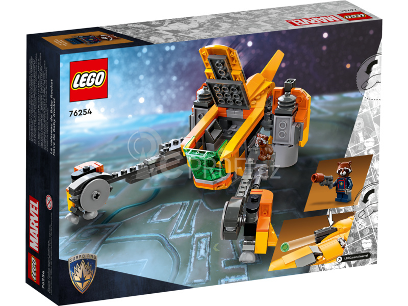LEGO Marvel - Vesmírná loď malého Rocketa