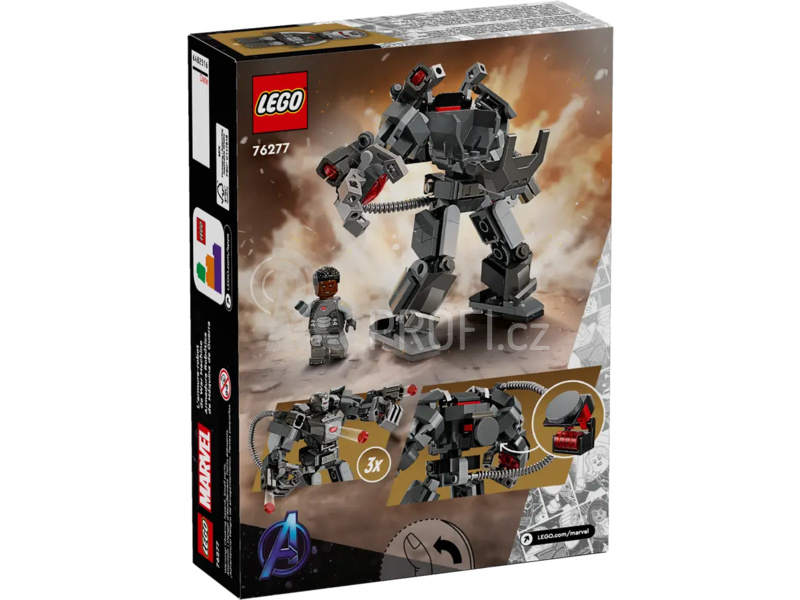 LEGO Marvel - War Machine v robotickém brnění
