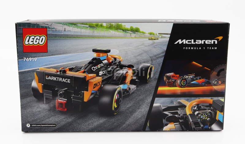Lego Mclaren Lego Speed Champion - F1  Mcl60 Team Mclaren Season 2023 Lando Norris - Oscar Piastri - 245 Pezzi - 245 Pieces Oranžová Černá