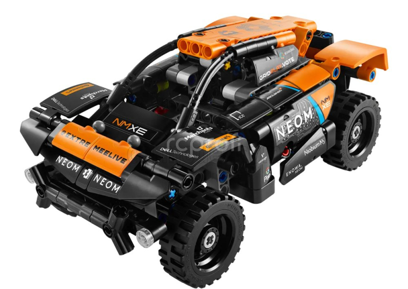 Lego Mclaren Lego Technic - Neom Extreme Race Car - 252 Pezzi - 252 Pieces Oranžově Šedá