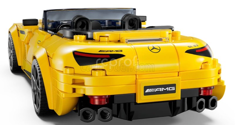 Lego Mercedes benz Lego - Set 2x G-class G63 Amg 2020 + S-class Sl63 Amg Spider 2022 Žlutá Černá