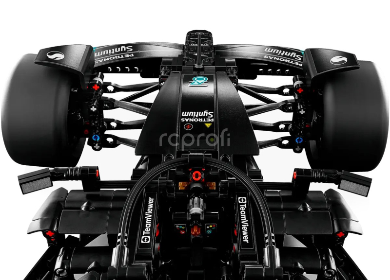 Lego Mercedes gp Lego Technic - F1  W14 Team Mercedes-amg Petronas Formula One Season 2023 Lewis Hamilton - George Russell - 1642 Pezzi - 1642 Pieces 1:8 Matt Black