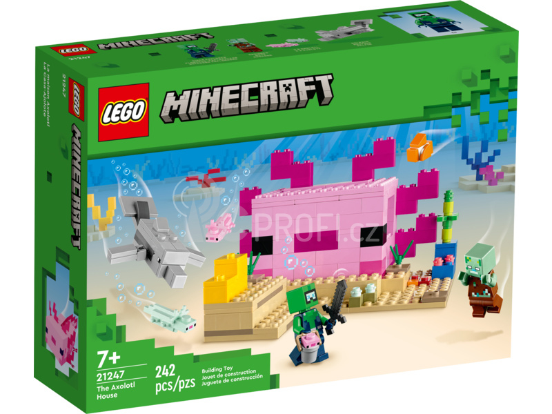 LEGO Minecraft - Domeček axolotlů