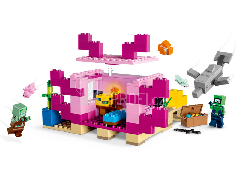 LEGO Minecraft - Domeček axolotlů