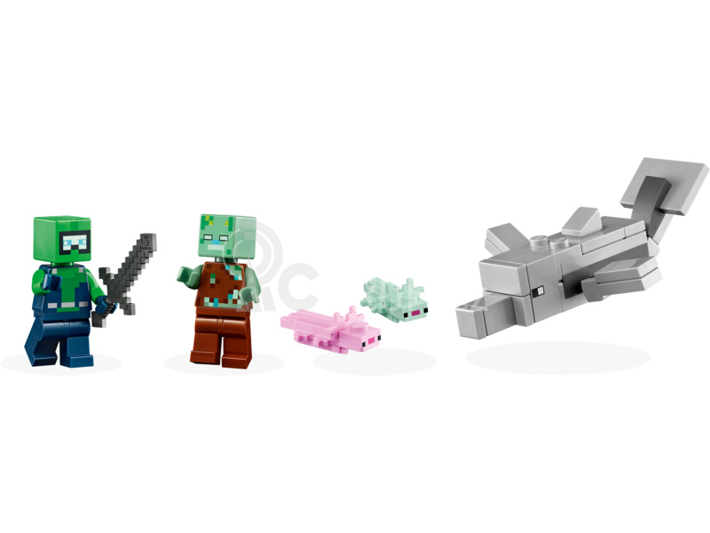 LEGO Minecraft - Domeček axolotlů