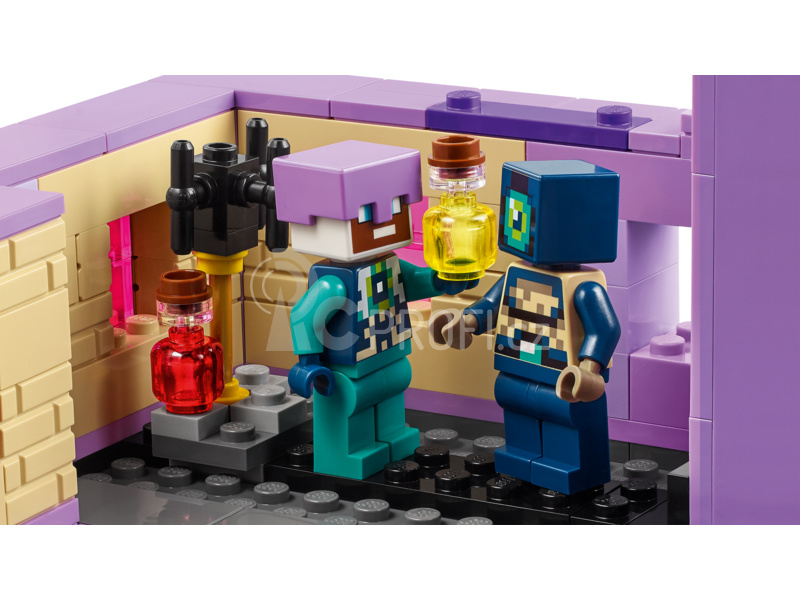 LEGO Minecraft - Drak z Enderu a loď z Endu