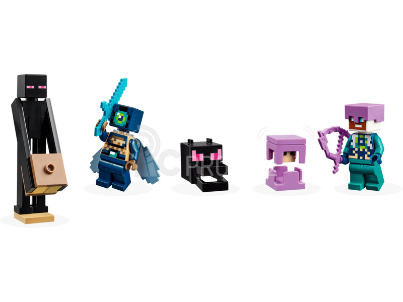 LEGO Minecraft - Drak z Enderu a loď z Endu