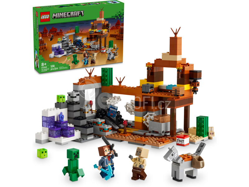 LEGO Minecraft - Důlní šachta v pustině
