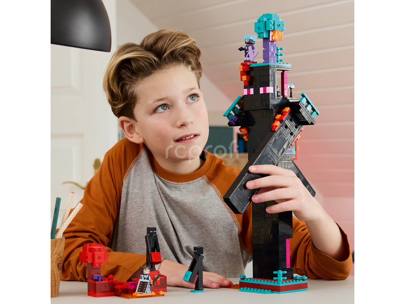 LEGO Minecraft - Endermanova věž