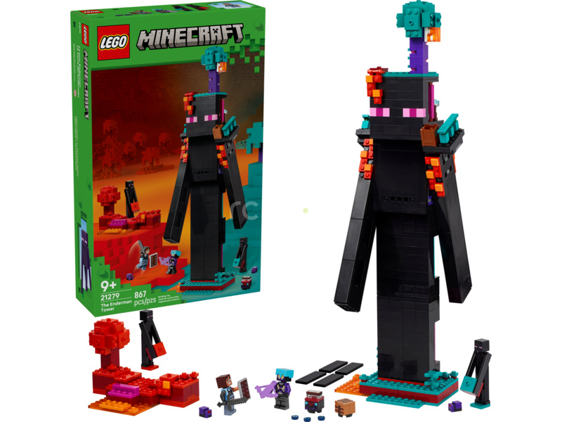 LEGO Minecraft - Endermanova věž