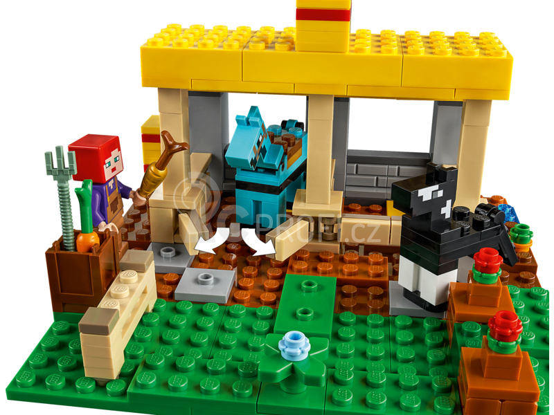 LEGO Minecraft  - Koňská stáj
