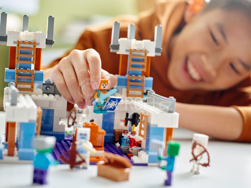 LEGO Minecraft - Ledový zámek