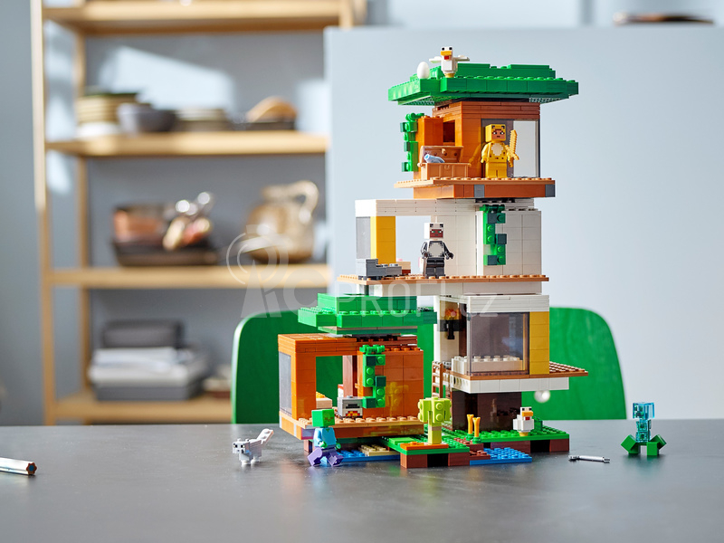 LEGO Minecraft - Moderní dům na stromě