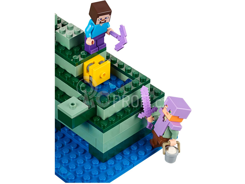 LEGO Minecraft - Památník v oceánu