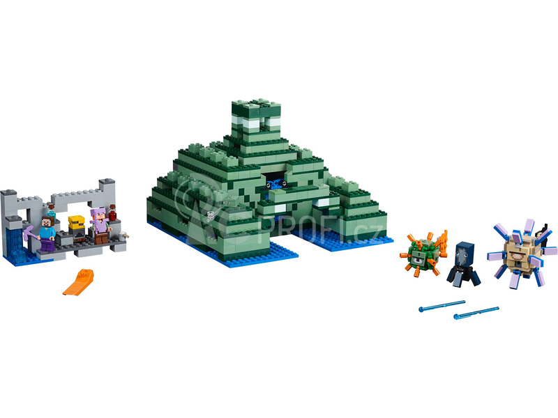 LEGO Minecraft - Památník v oceánu