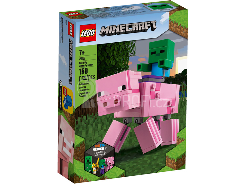 LEGO Minecraft - Prase s malou zombie