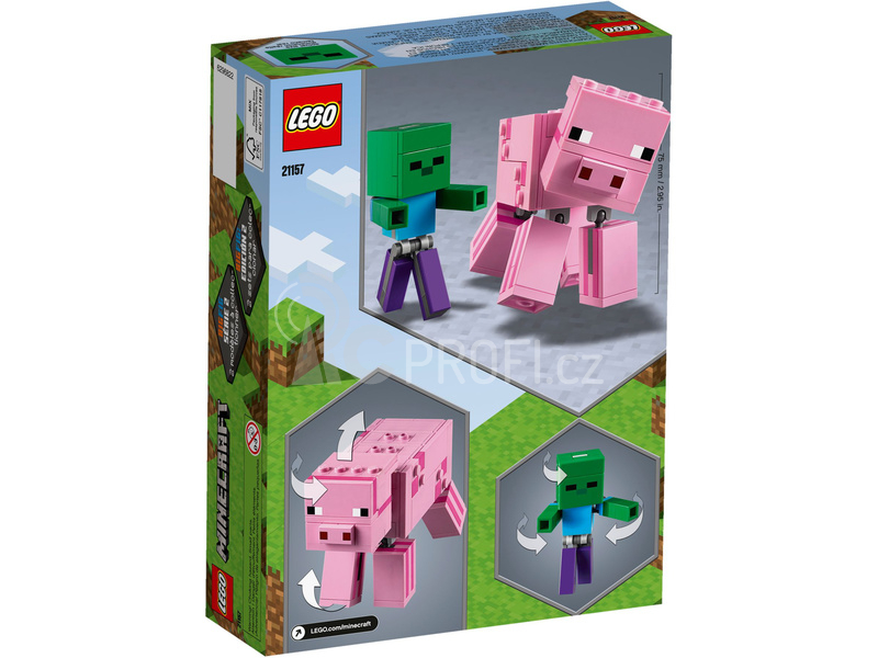 LEGO Minecraft - Prase s malou zombie