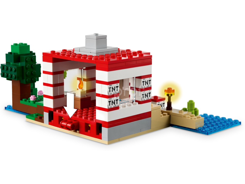 LEGO Minecraft - TNT dům v džungli