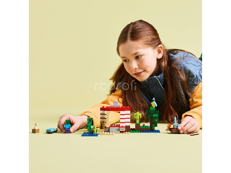 LEGO Minecraft - TNT dům v džungli