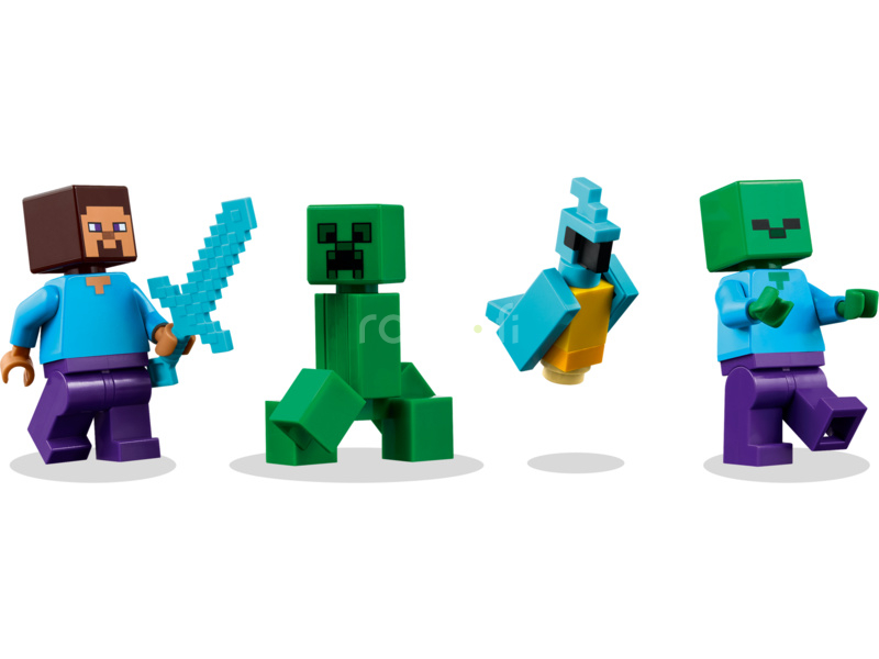 LEGO Minecraft - TNT dům v džungli