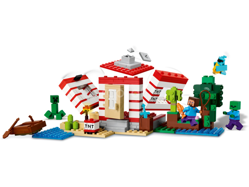 LEGO Minecraft - TNT dům v džungli