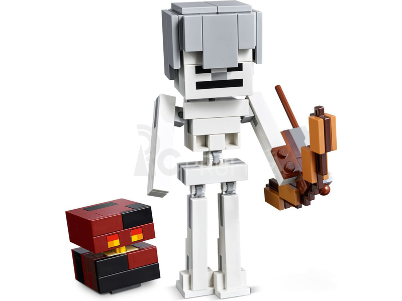 LEGO Minecraft - Velká figurka: Kostlivec s pekelným slizem