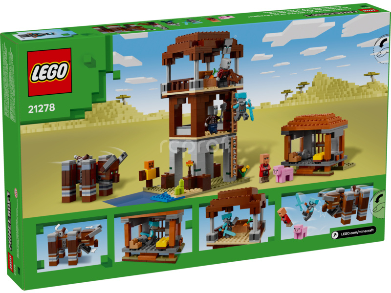 LEGO Minecraft - Základna plenitelů a Ničitel