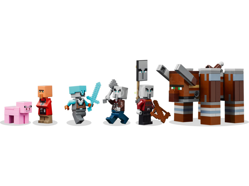 LEGO Minecraft - Základna plenitelů a Ničitel