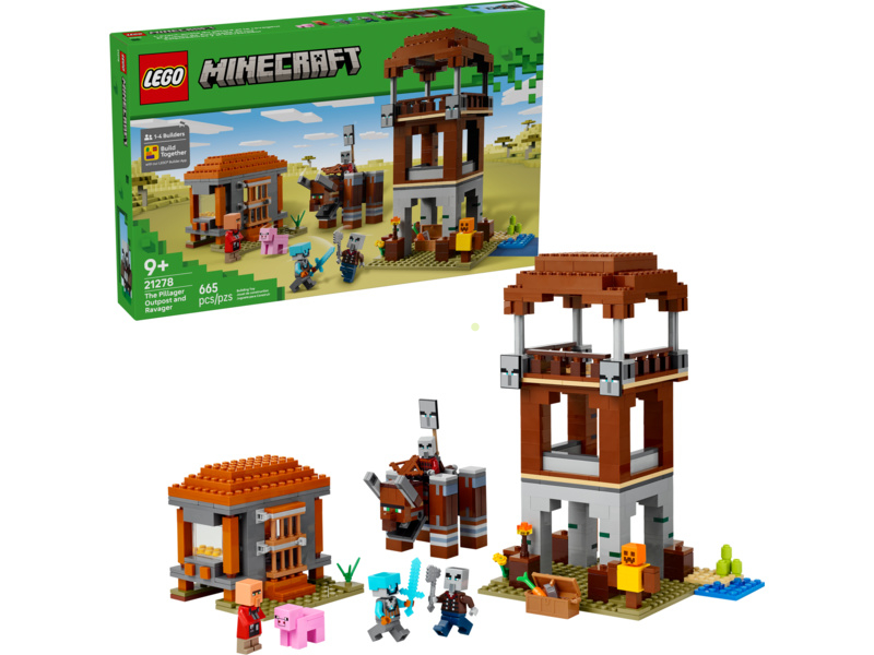LEGO Minecraft - Základna plenitelů a Ničitel