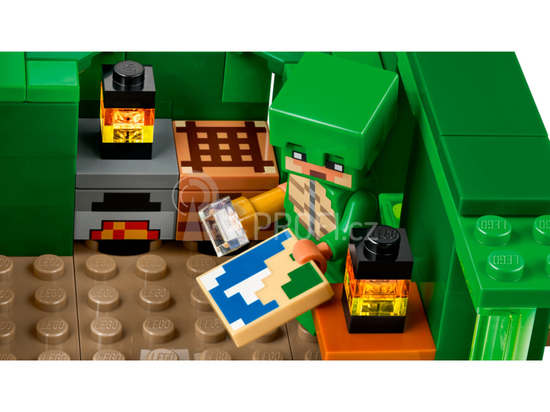 LEGO Minecraft - Želví domek na pláži