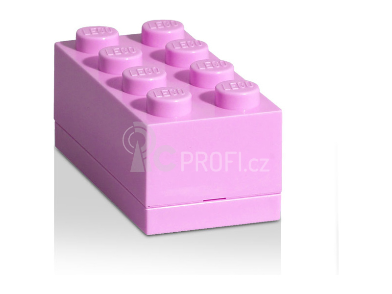 LEGO mini box 46x92x43mm - růžový