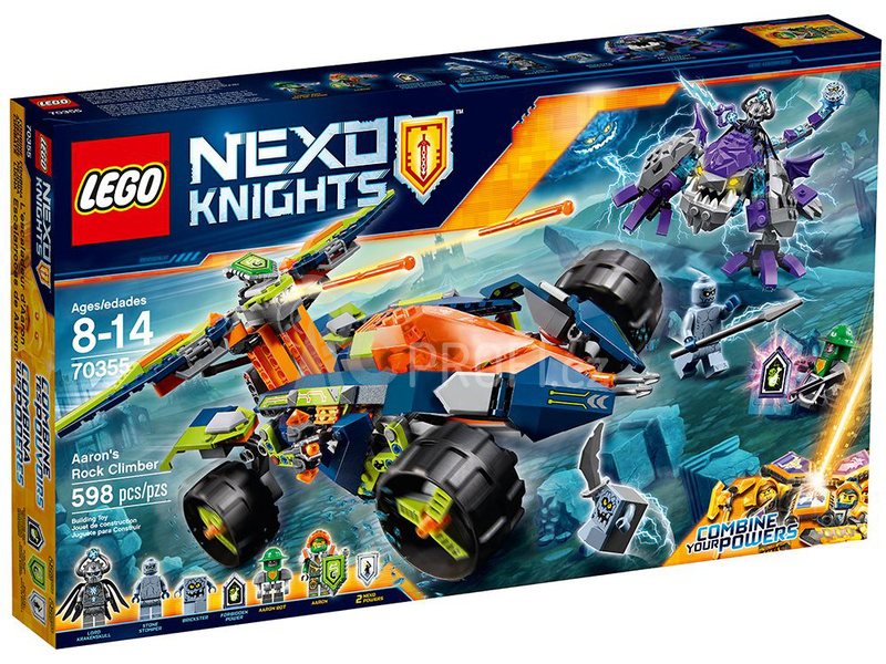 LEGO Nexo Knights - Aaronův vůz Horolezec