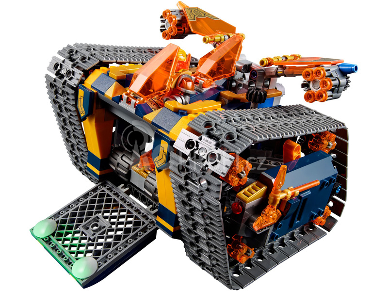 LEGO Nexo Knights - Axlův arzenál na kolečkách