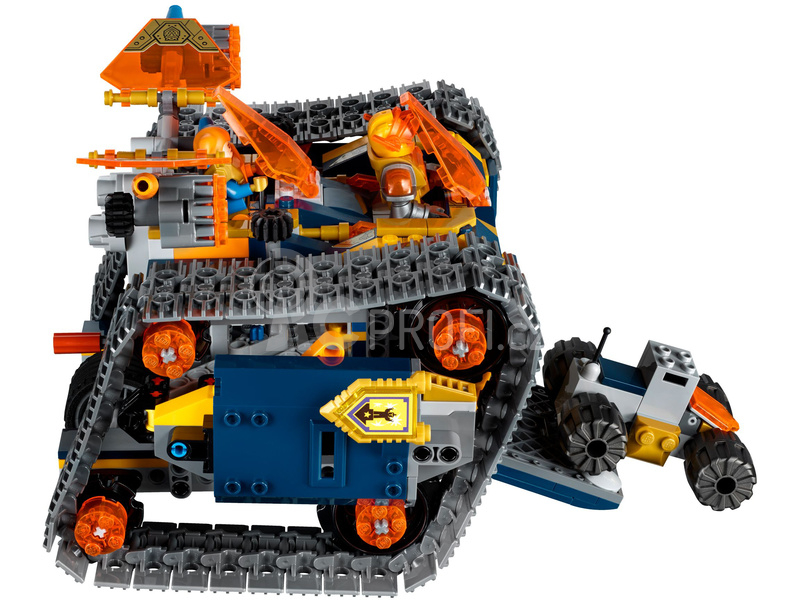 LEGO Nexo Knights - Axlův arzenál na kolečkách