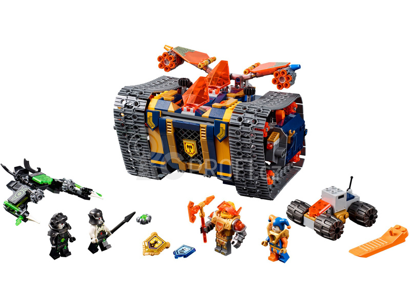 LEGO Nexo Knights - Axlův arzenál na kolečkách